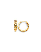 14K Yellow Gold Huggies Earrings (ER-1979)