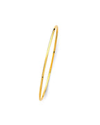 14K Yellow Gold 1.5mm Light Plain Bangle (GL-0207)