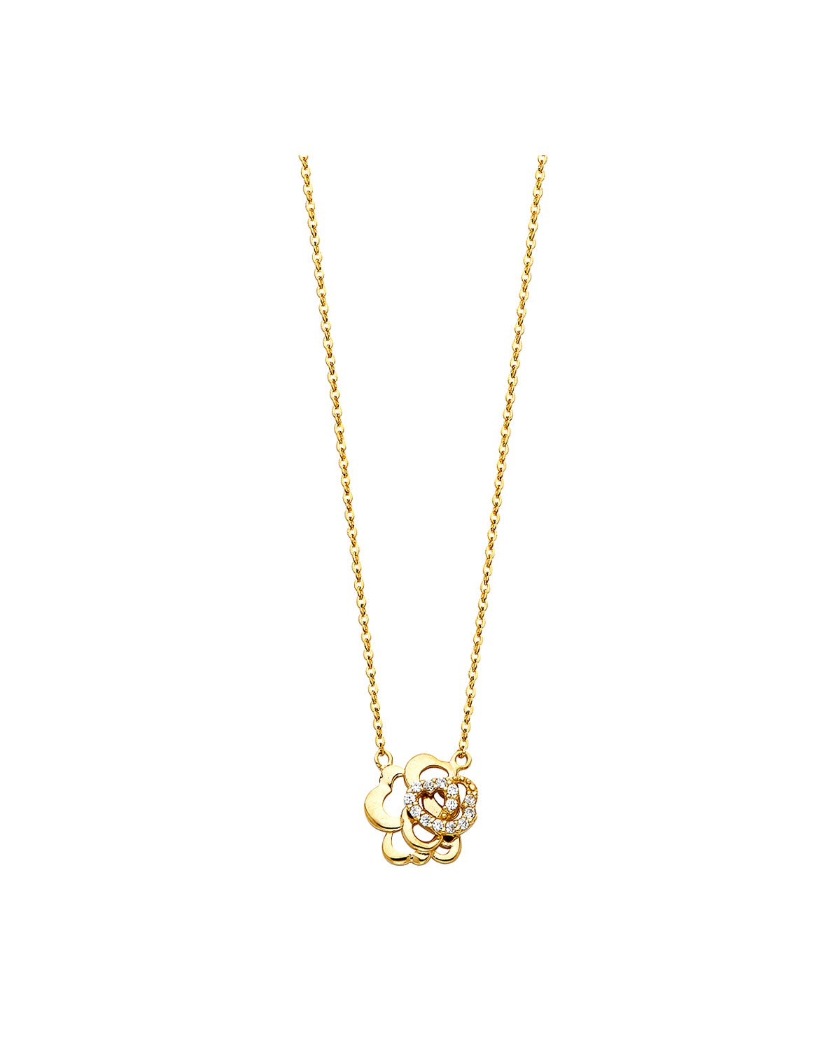 14K Yellow Gold Necklace (NK-0103)