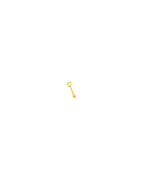 14K Yellow Gold Circle Nose Studs (NS-0013 (14KT))