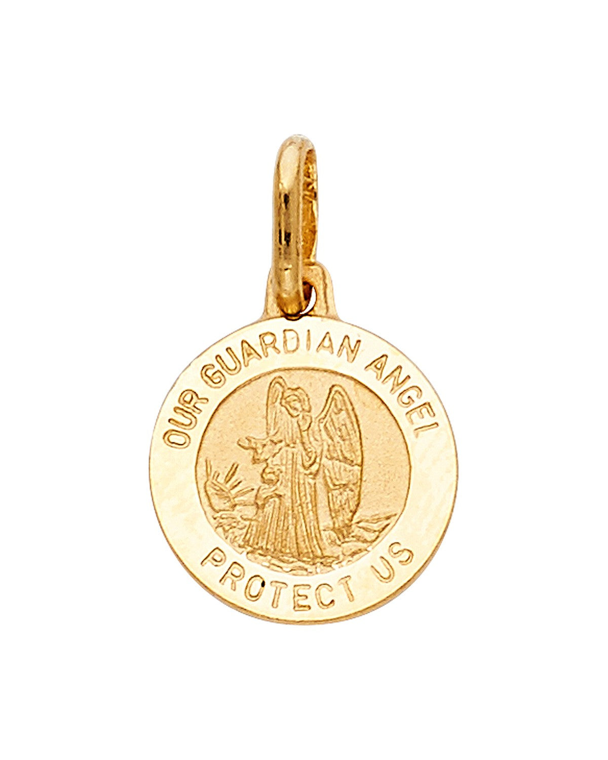 14K Yellow Gold Angel Pendant (PT-0284)