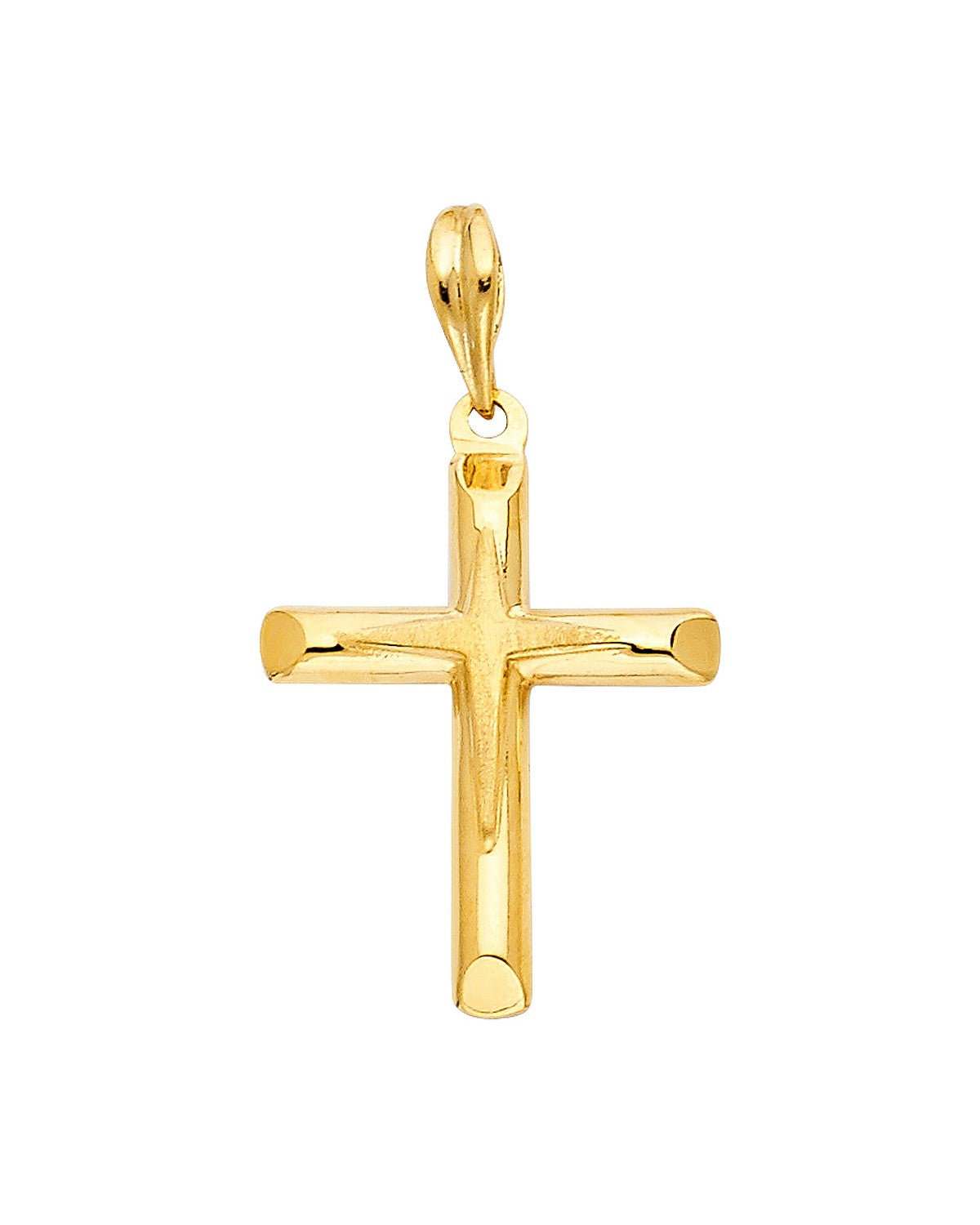 14K Yellow Gold Cross Pendant (PT-0890)