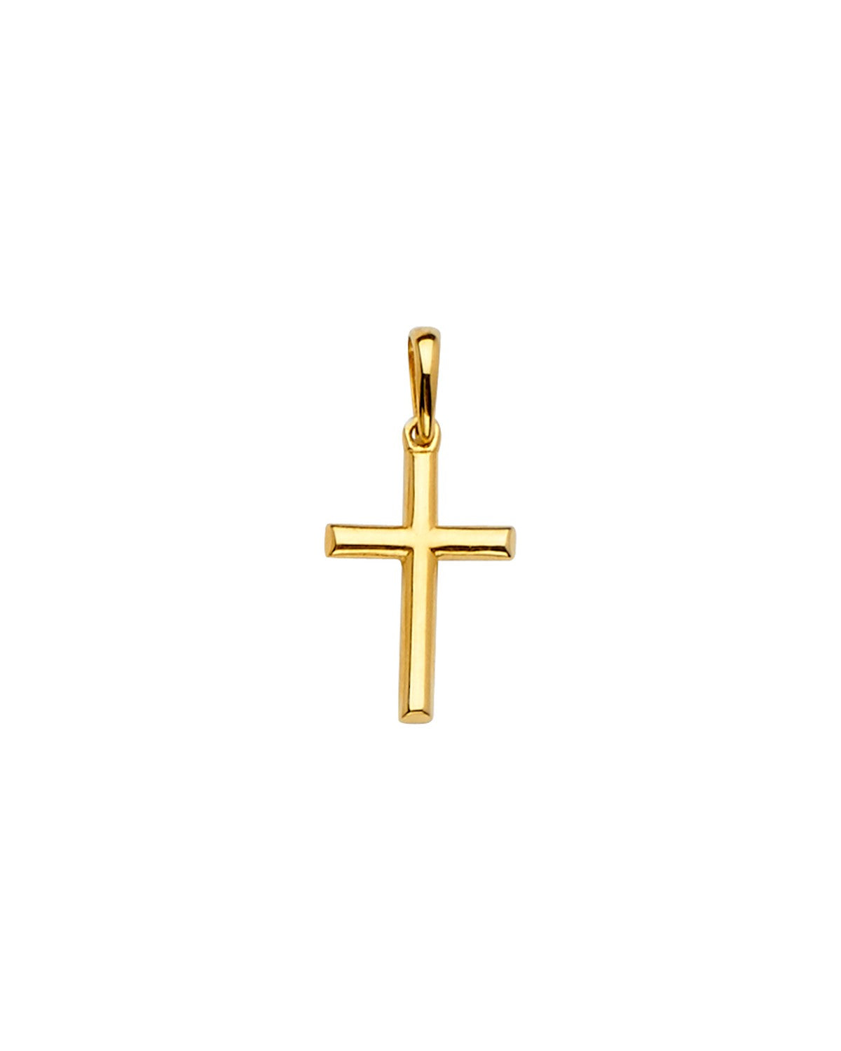 14K Yellow Gold Cross Pendant (PT-2221)
