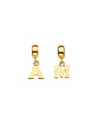14K Yellow Gold A Charm for Mix&Match Bracelet (PT-2478)