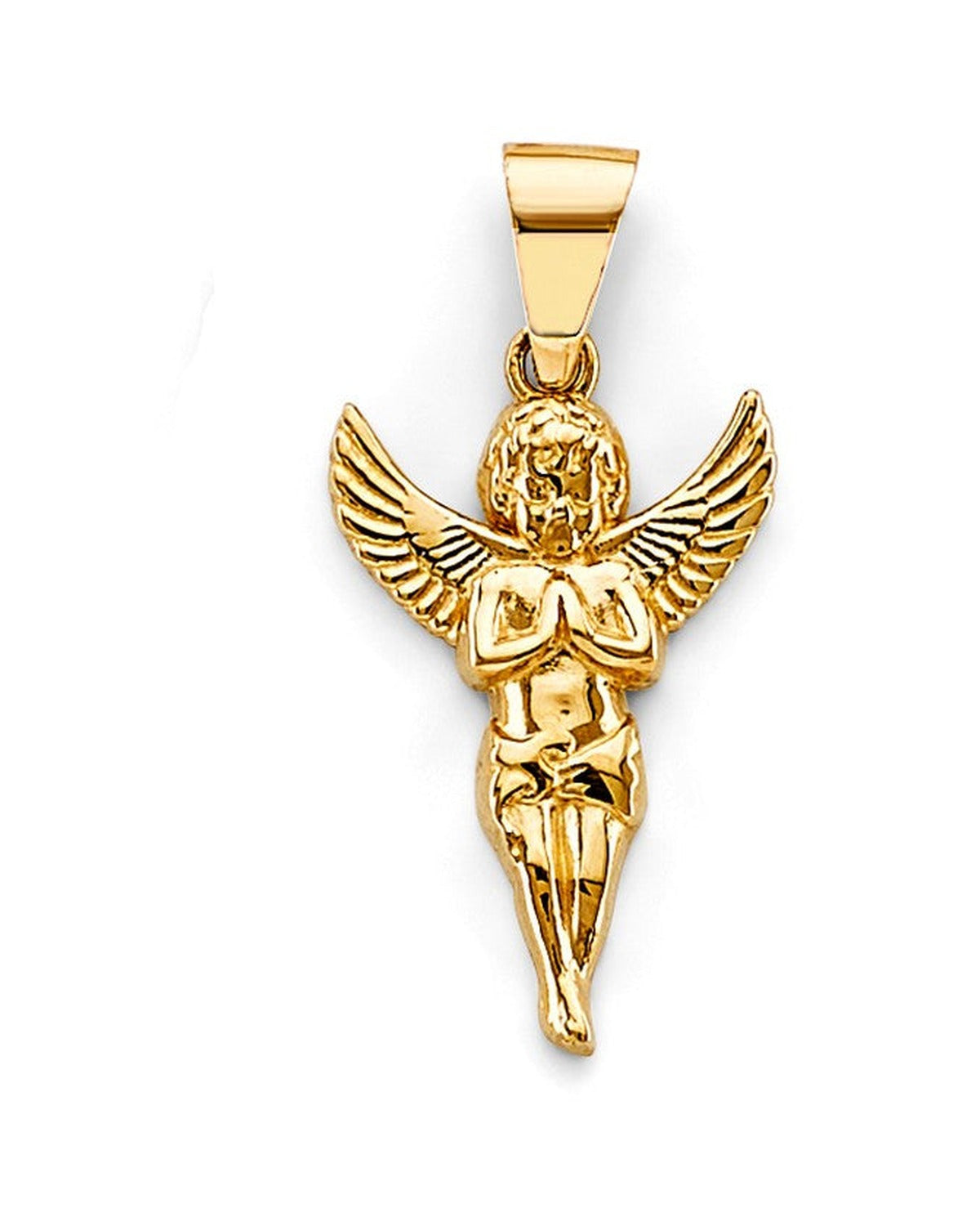 14K Yellow Gold Angel Pendant (PT-2631)