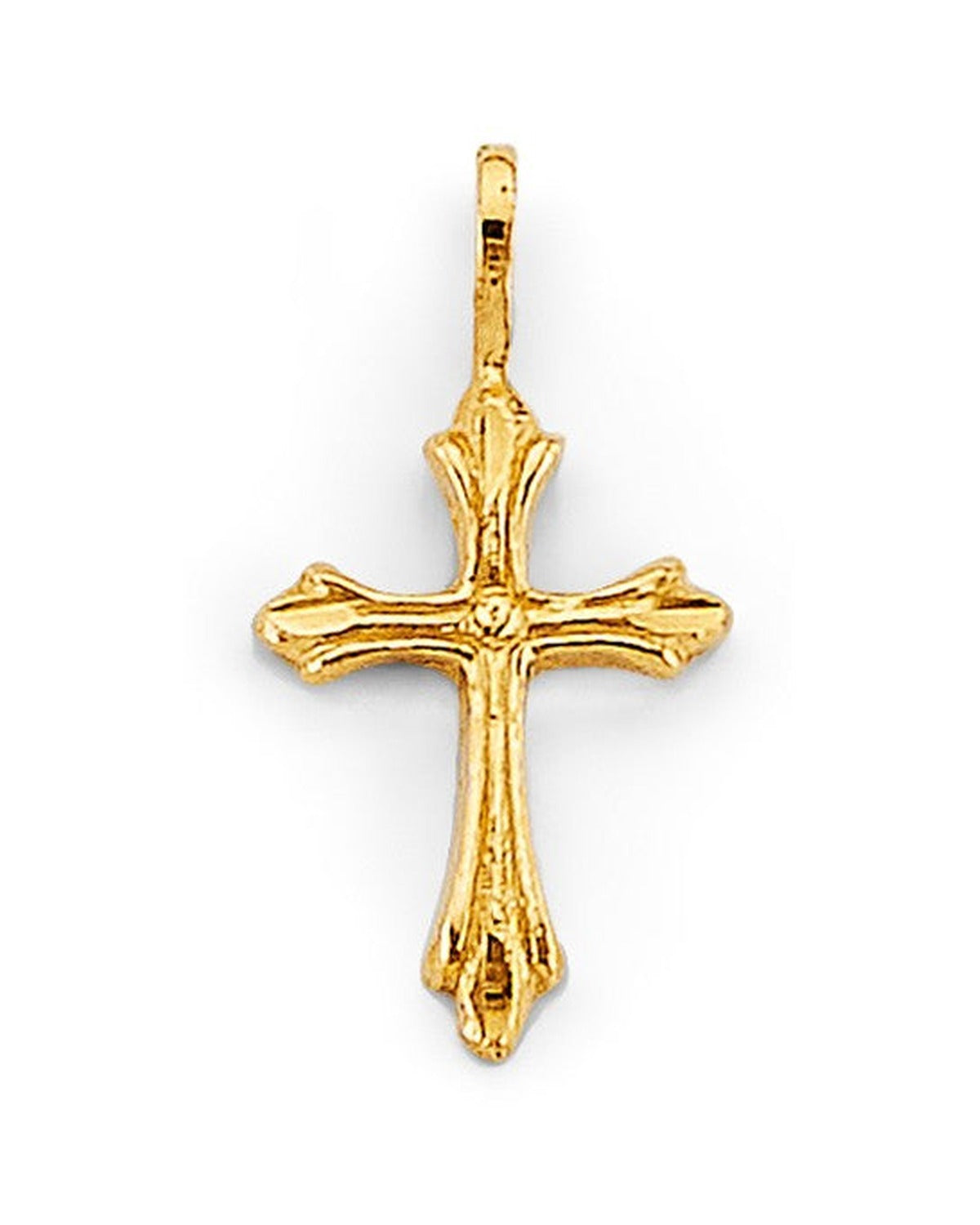 14K Yellow Gold Cross Pendant (PT-2732)