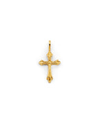 14K Yellow Gold Cross Pendant (PT-2732)