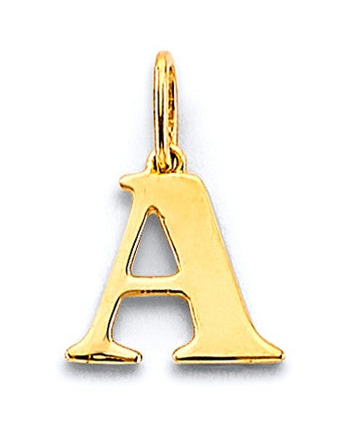14K Yellow Gold Initial Pendant (PT-3247)