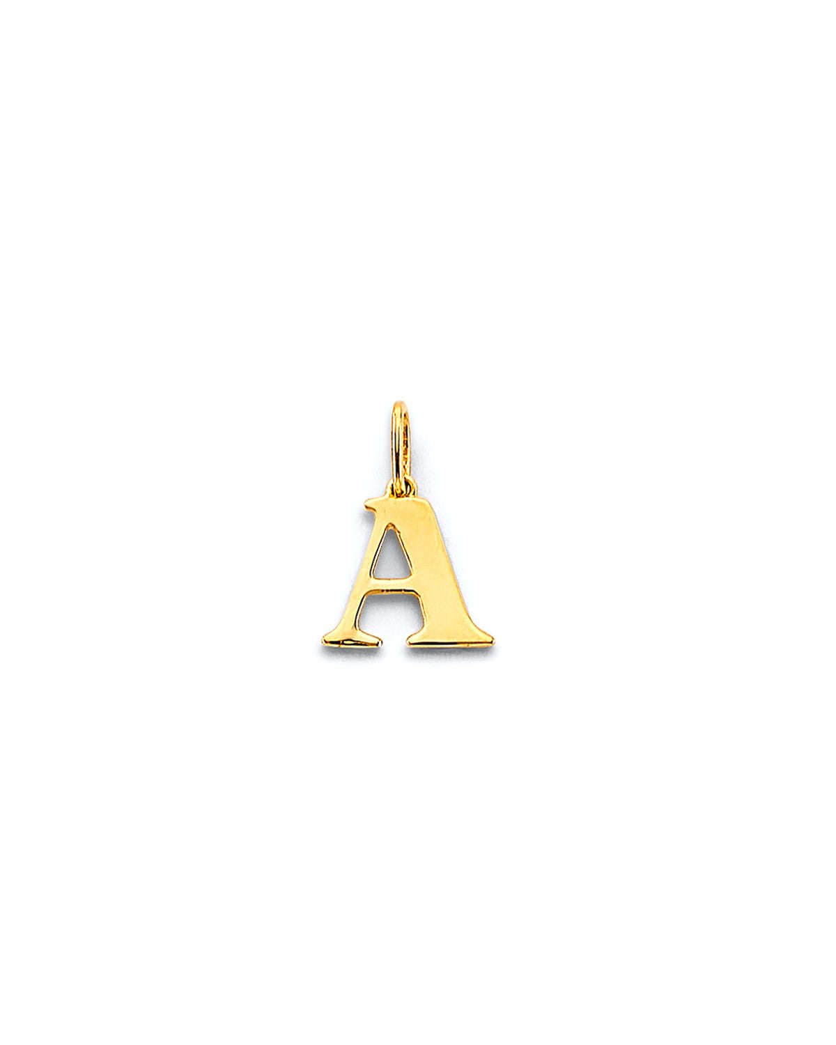 14K Yellow Gold Initial Pendant (PT-3247)
