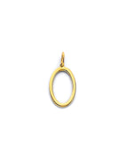 14K Yellow Gold Number Pendant (PT-3249)