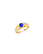 14K Yellow Gold Baby Birthstone Ring - September (RG-0470-09)