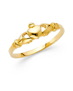 14K Yellow Gold Baby CZ Ring (RG-0491)