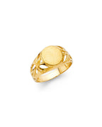14K Yellow Gold Baby CZ Ring (RG-0494)