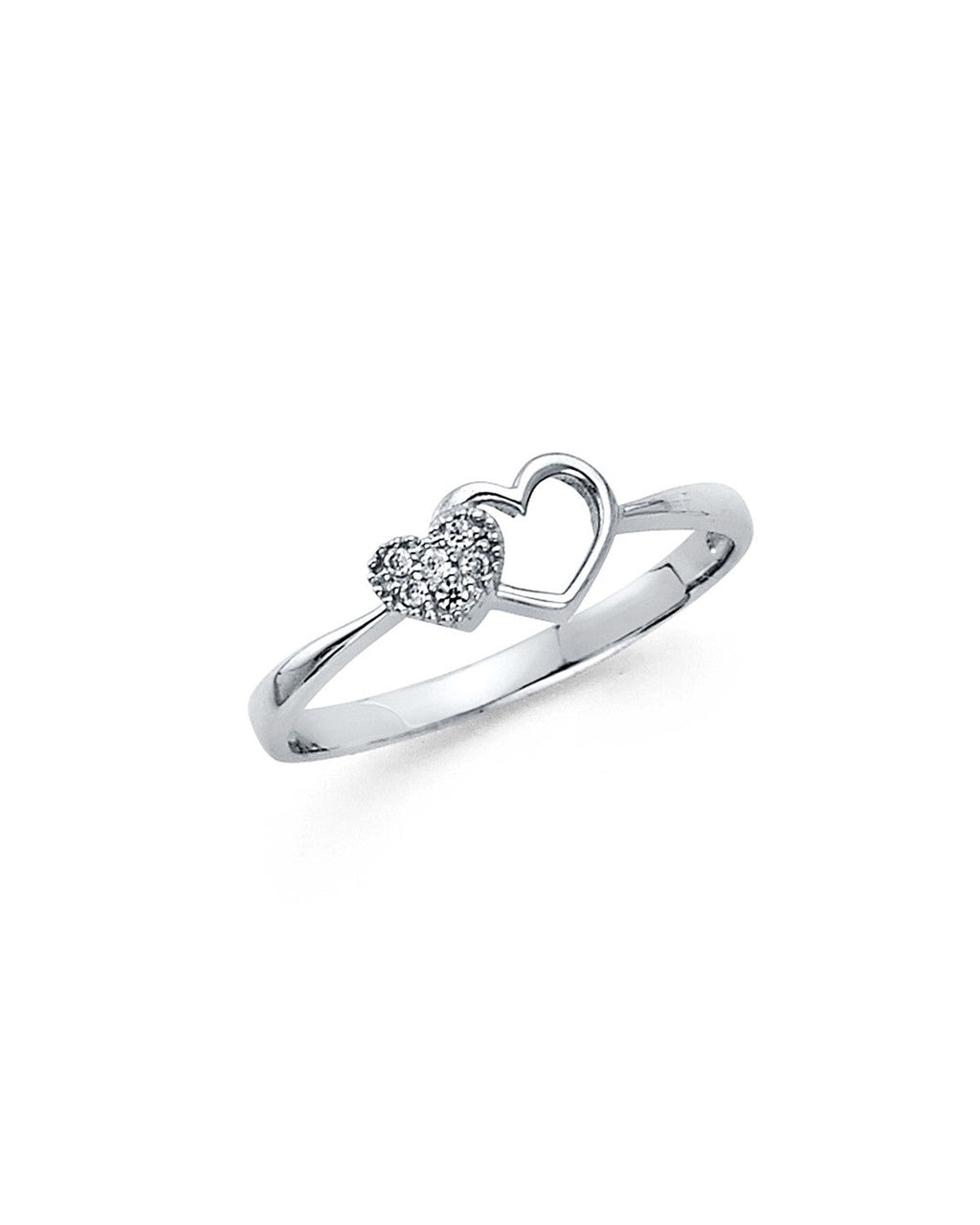 14K White Gold Ring (RG-0769)