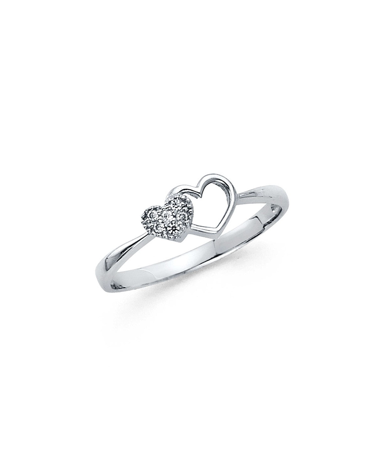 14K White Gold Ring (RG-0769)