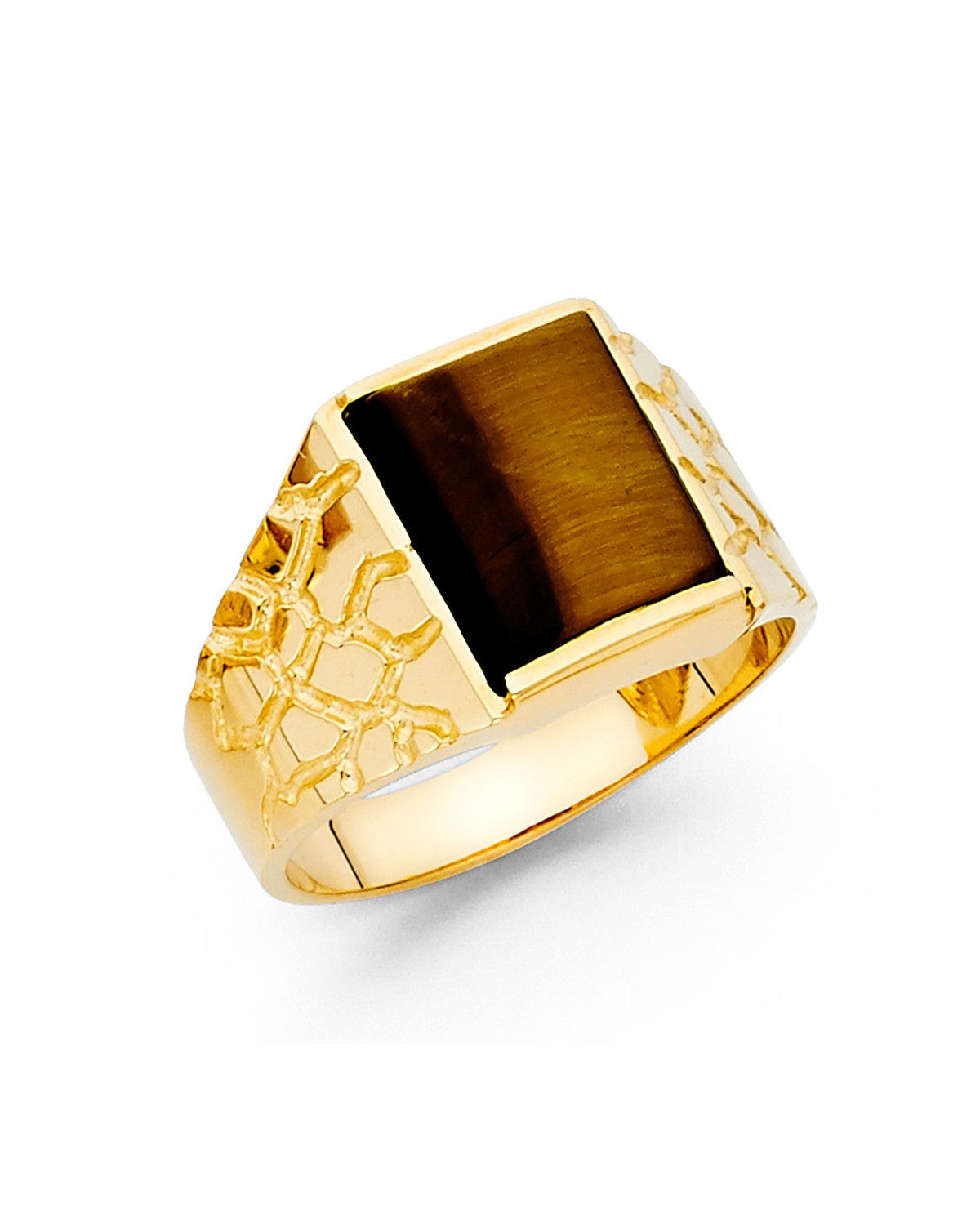 14K Yellow Gold Men's Ring (RG-1578)