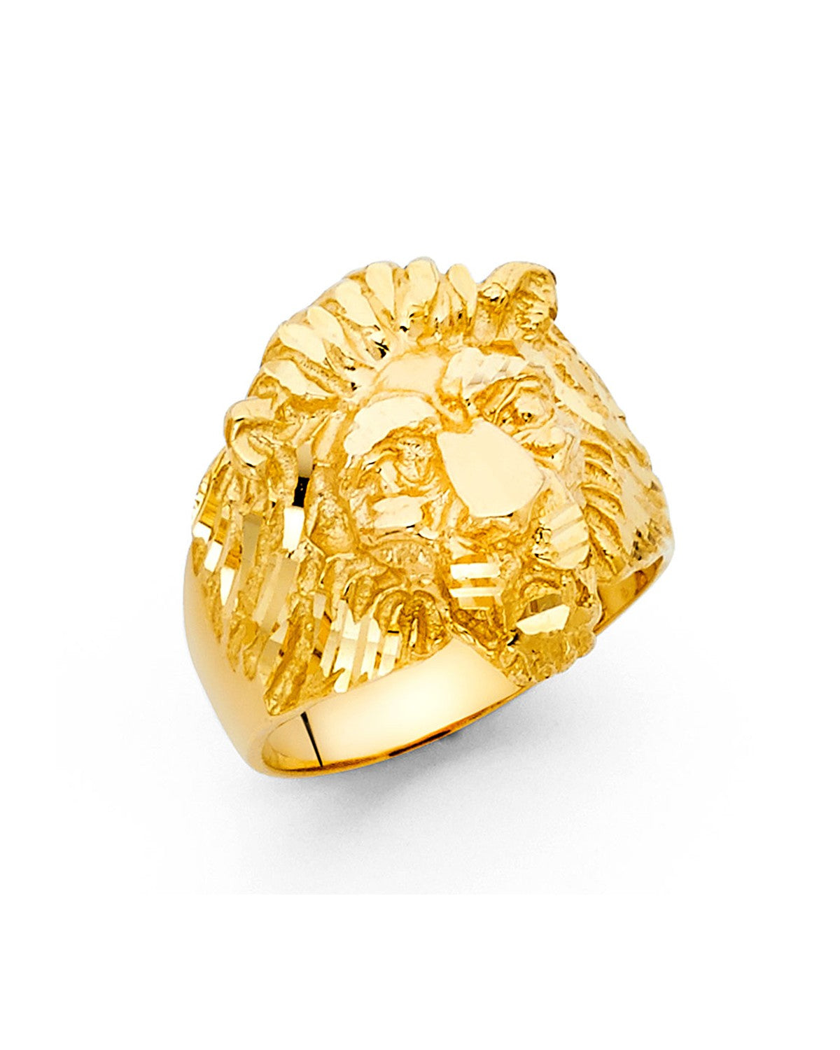 14K Yellow Gold Men's Ring (RG-1580)