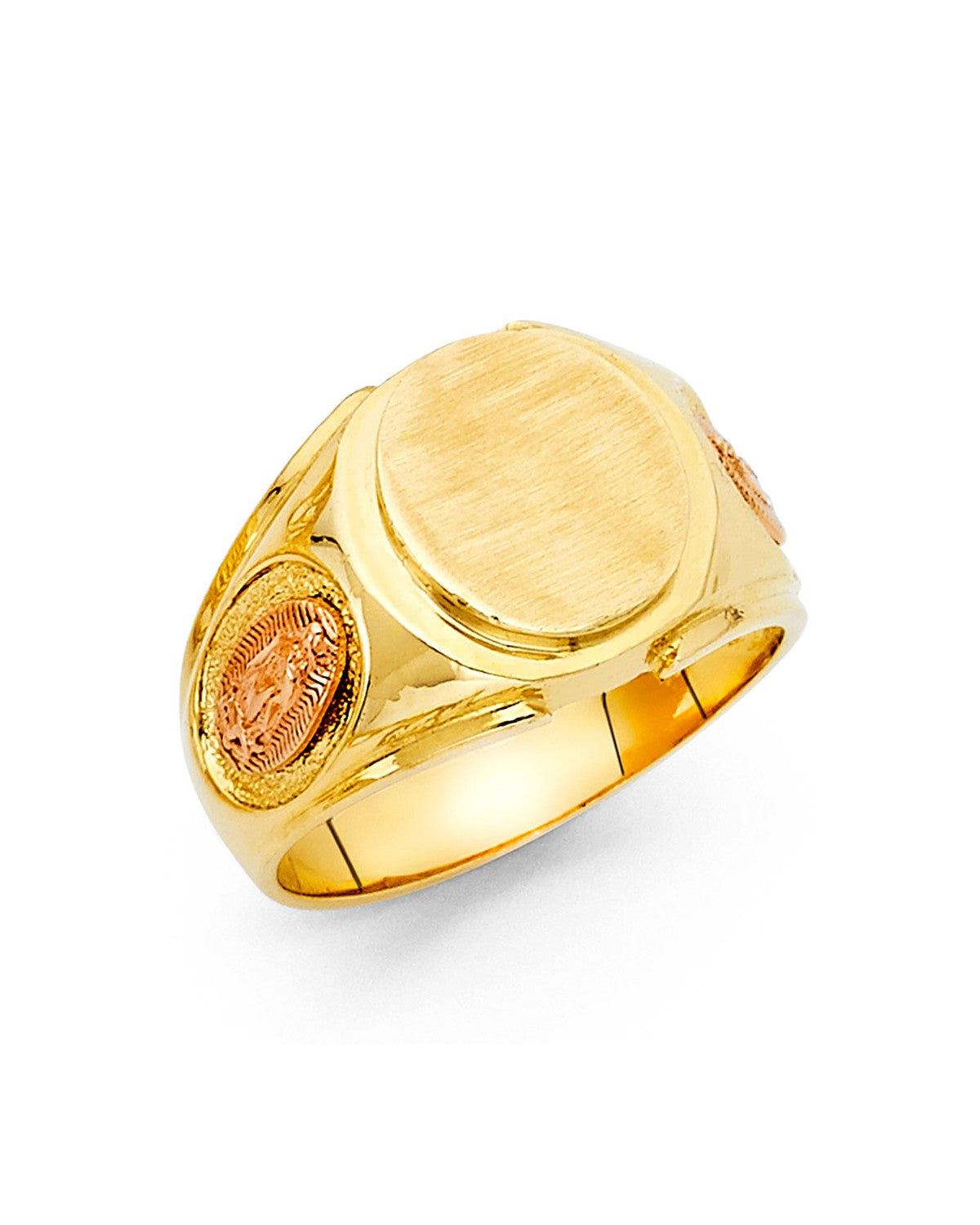 14K Yellow Gold Men's Ring (RG-1644)