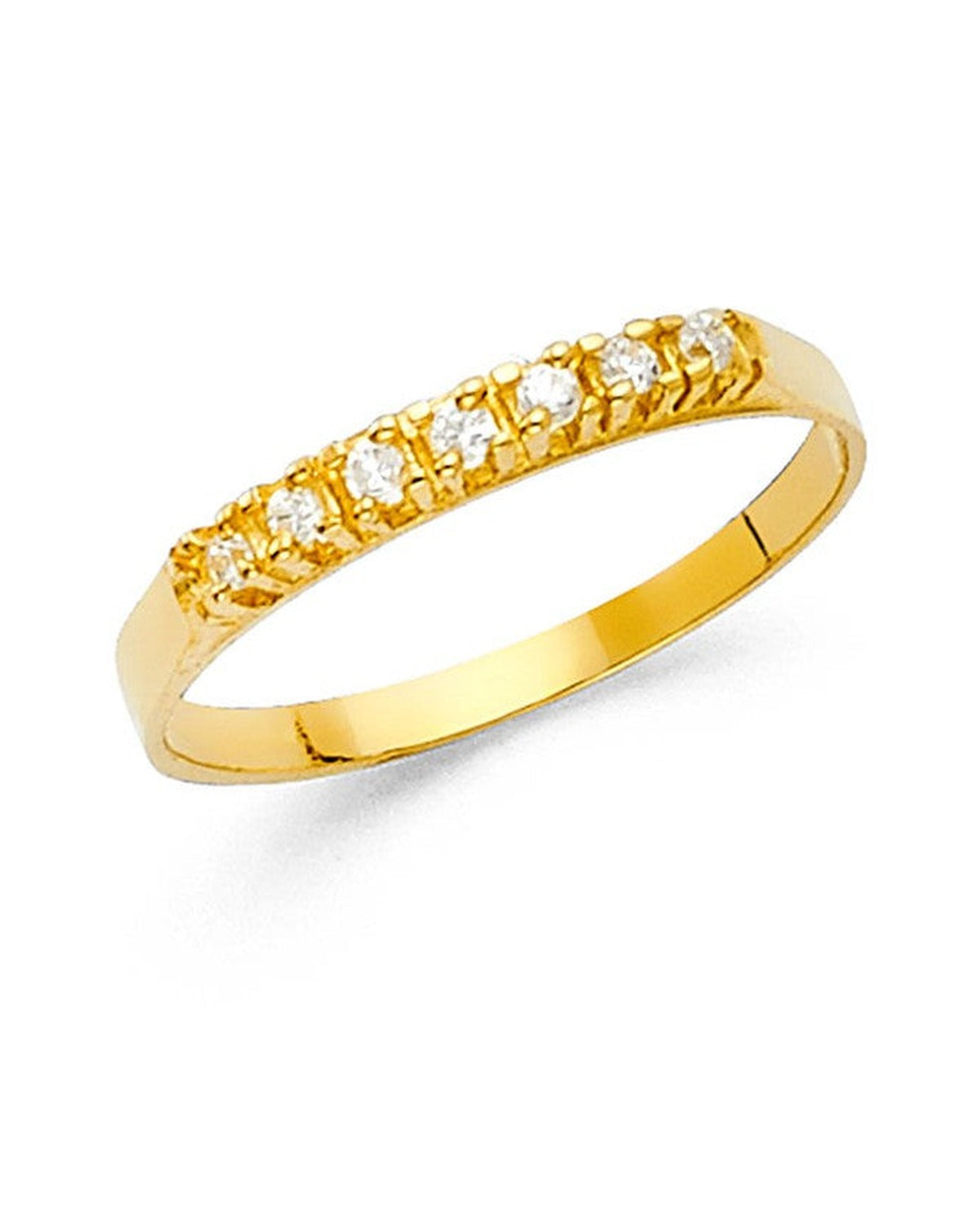 14K Yellow Gold Babies Ring (RG-2301)