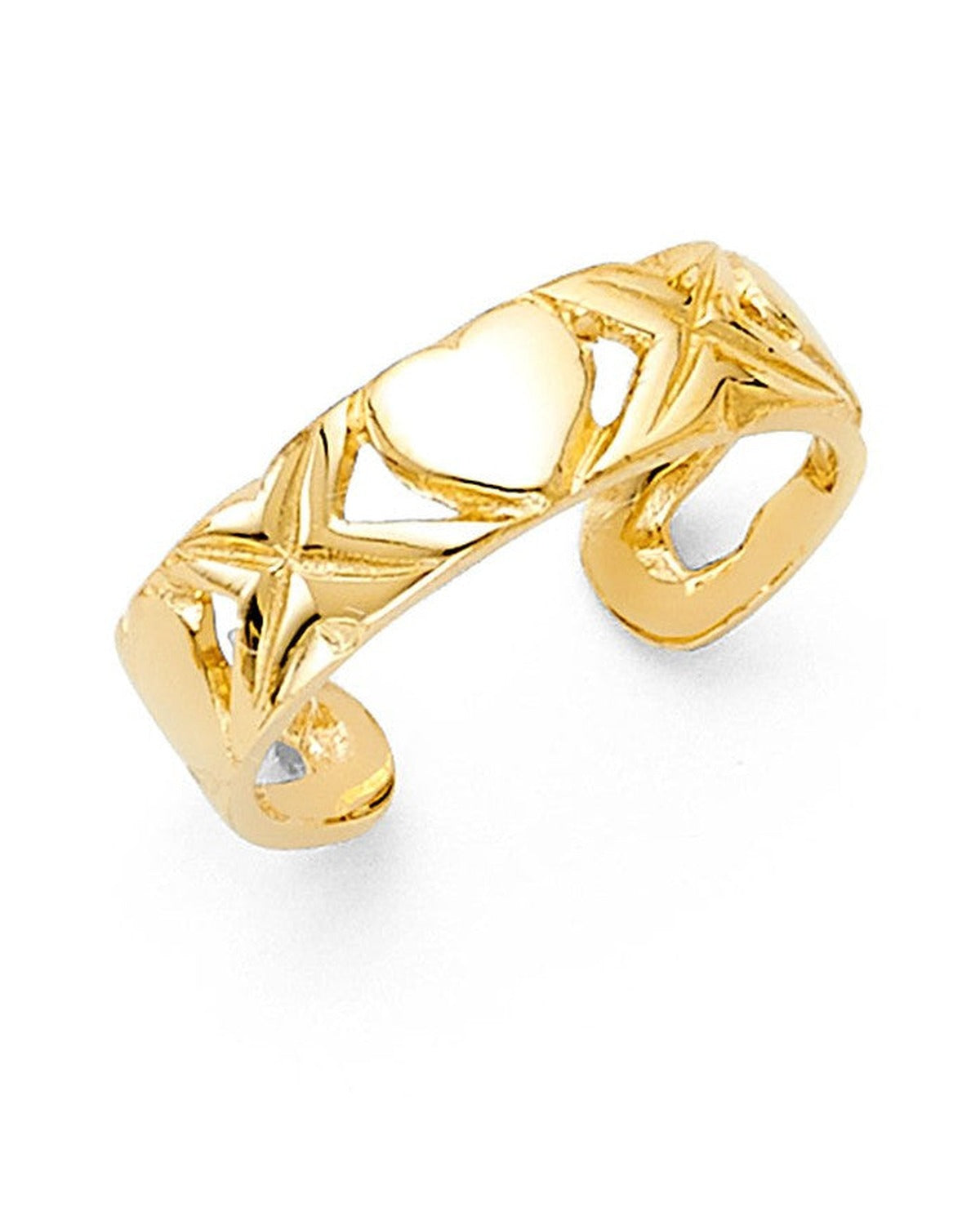 14K Yellow Gold Toe Ring (RG-2311)