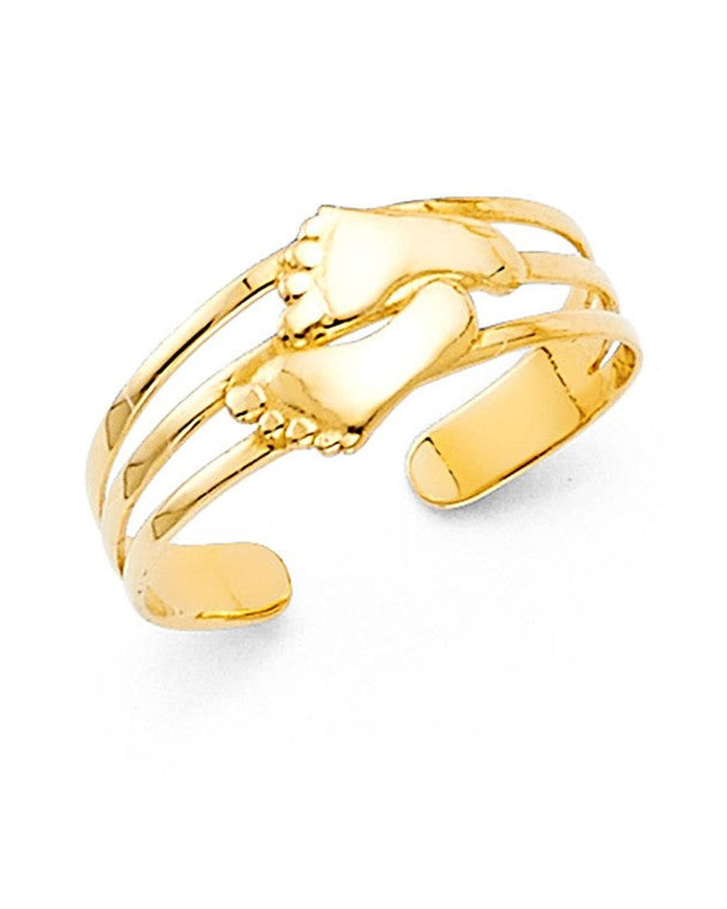 14K Yellow Gold Toe Ring (RG-2313)