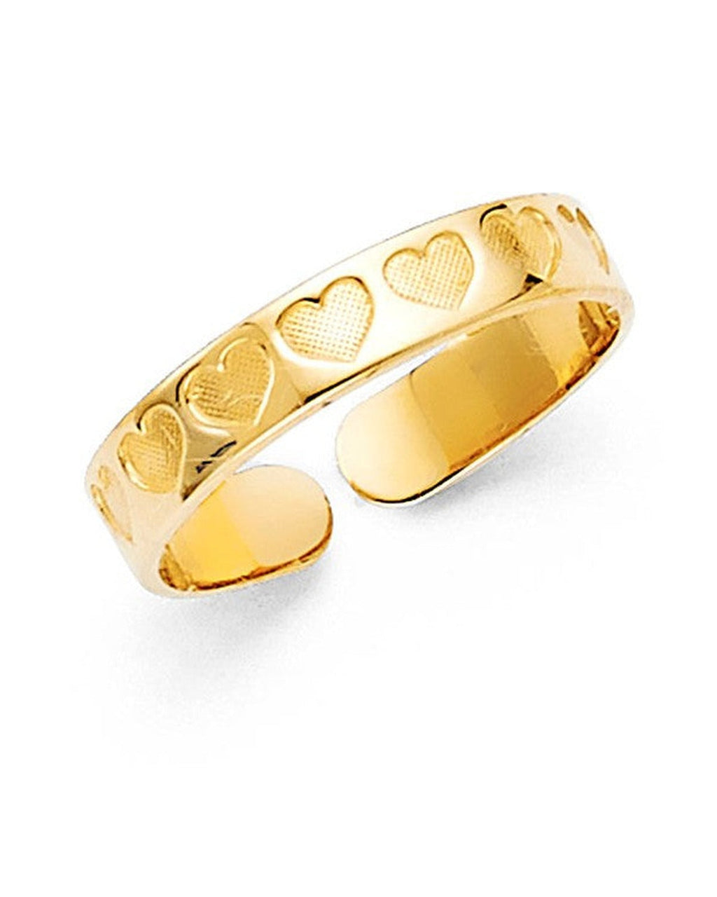 14K Yellow Gold Toe Ring (RG-2316)