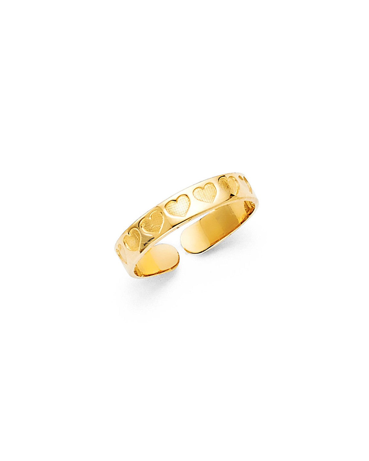 14K Yellow Gold Toe Ring (RG-2316)