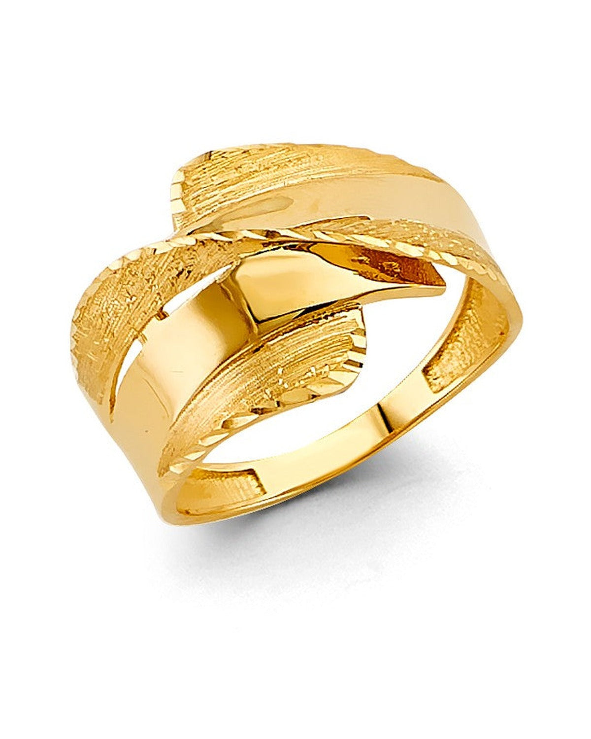 14K Yellow Gold Fancy Ladies Ring (RG-3237)