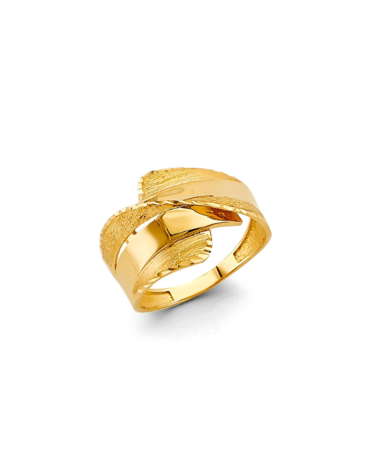 14K Yellow Gold Fancy Ladies Ring (RG-3237)