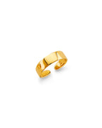 14K Yellow Gold Plain Toe Ring (RG-3287)