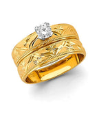 14K Yellow Gold Ladies Wedding Band (RG-3345)