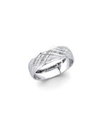 14K White Gold Men's Wedding Band (RG-3358)