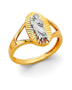 14K Two-Tone Gold 2T St. Jude Babies Ring (RG-3390)