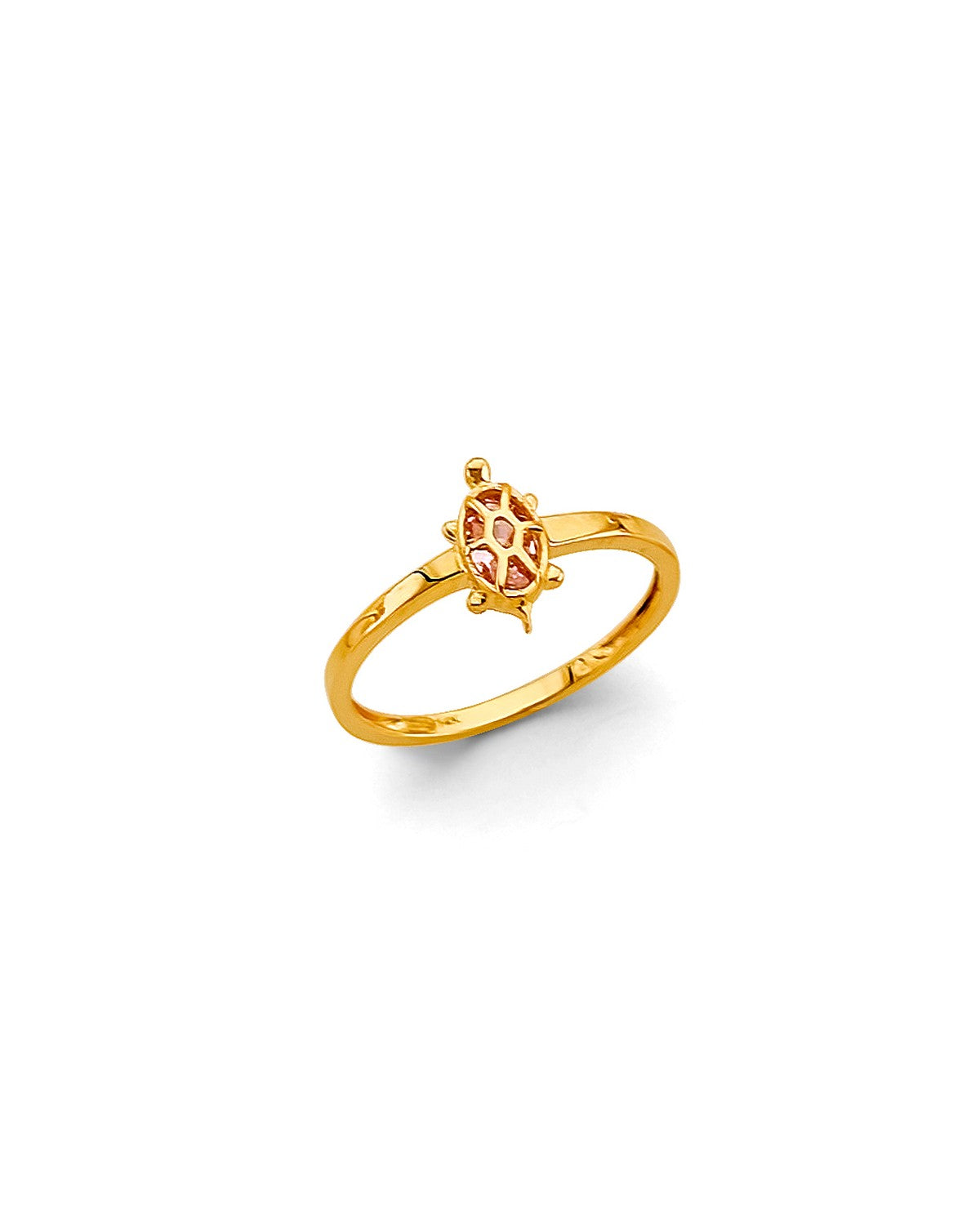 14K Yellow Gold Babies Ring (RG-3393)