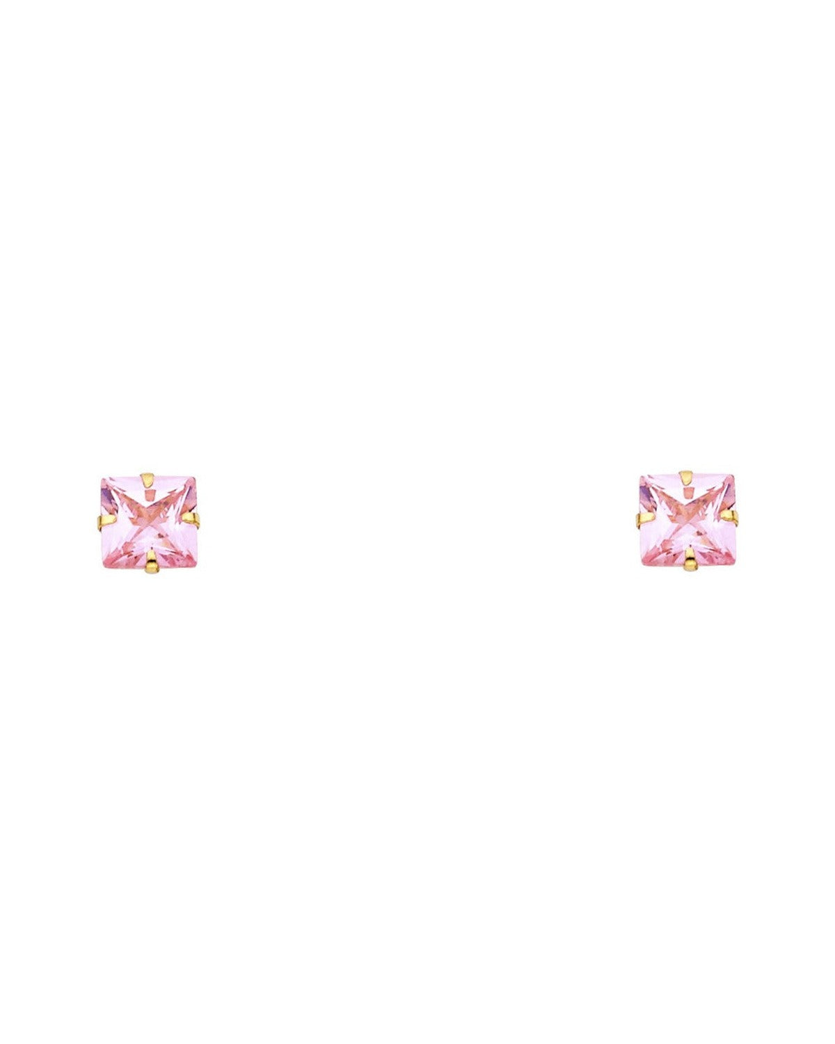 14K Yellow Gold Stud Earrings (ST-0184)