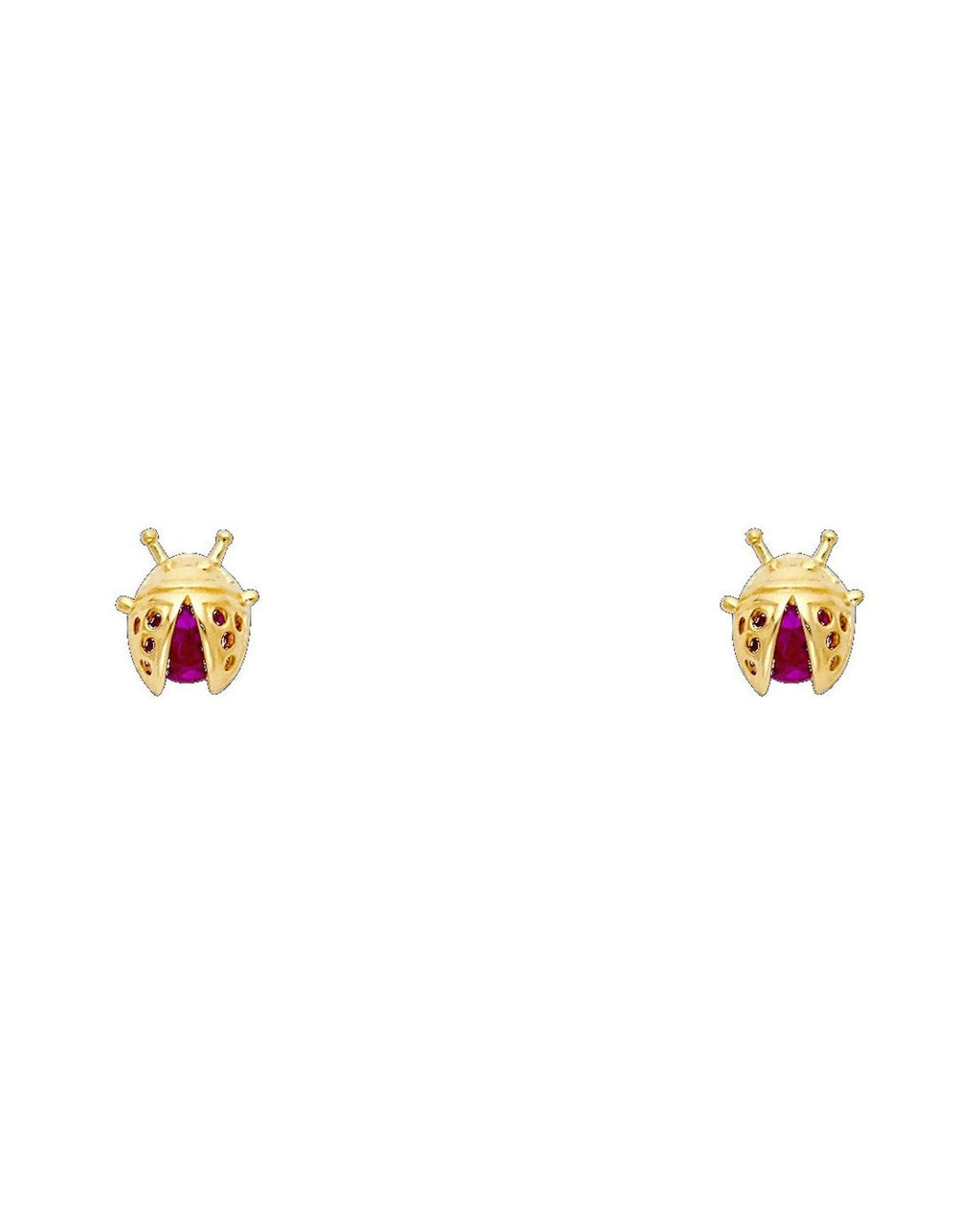 14K Yellow Gold Stud Earrings (ST-0285)