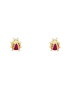 14K Yellow Gold Stud Earrings (ST-0286)