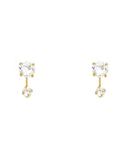14K Yellow Gold Stud Earrings (ST-0378)