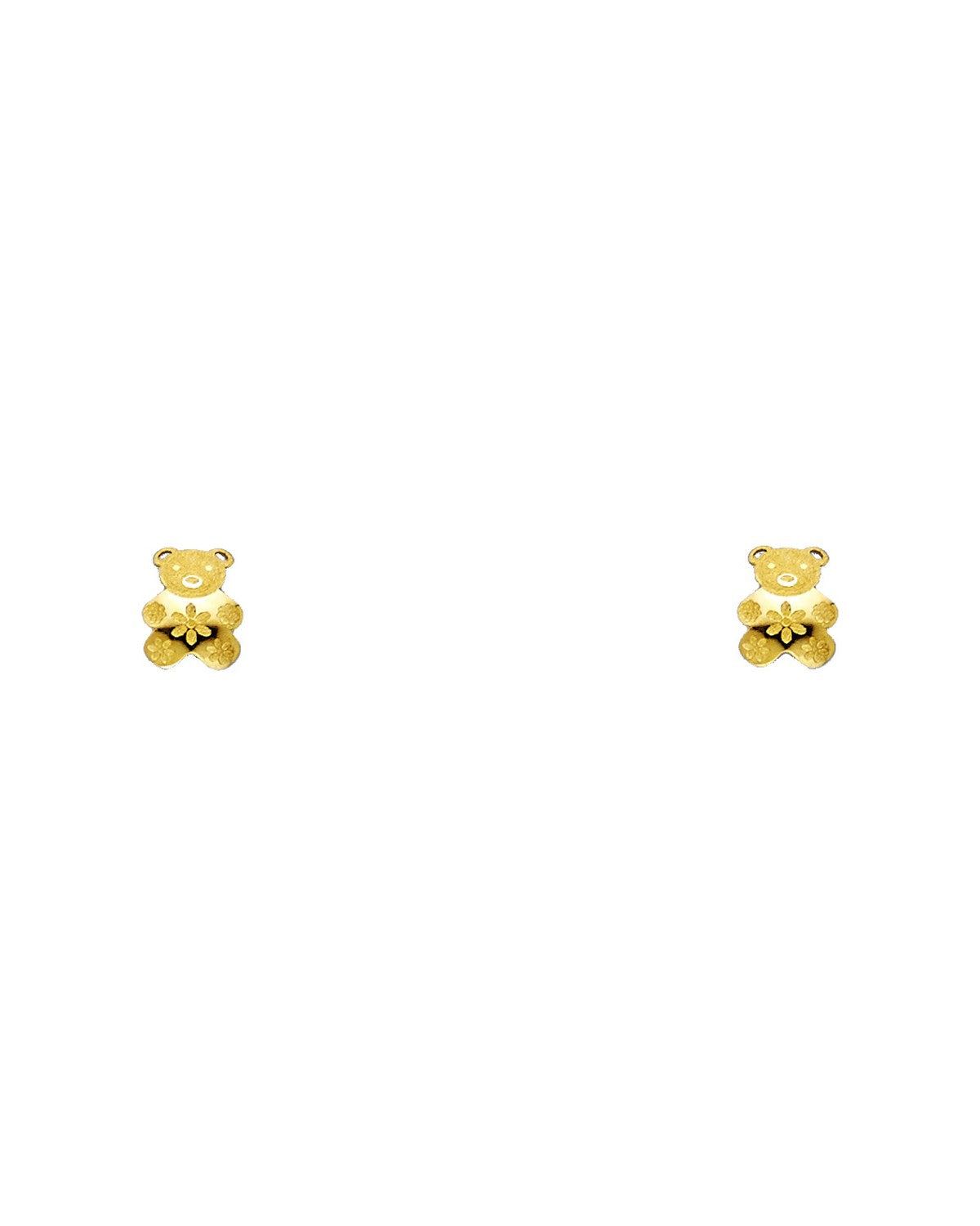 14K Yellow Gold Stud Earrings (ST-0440)