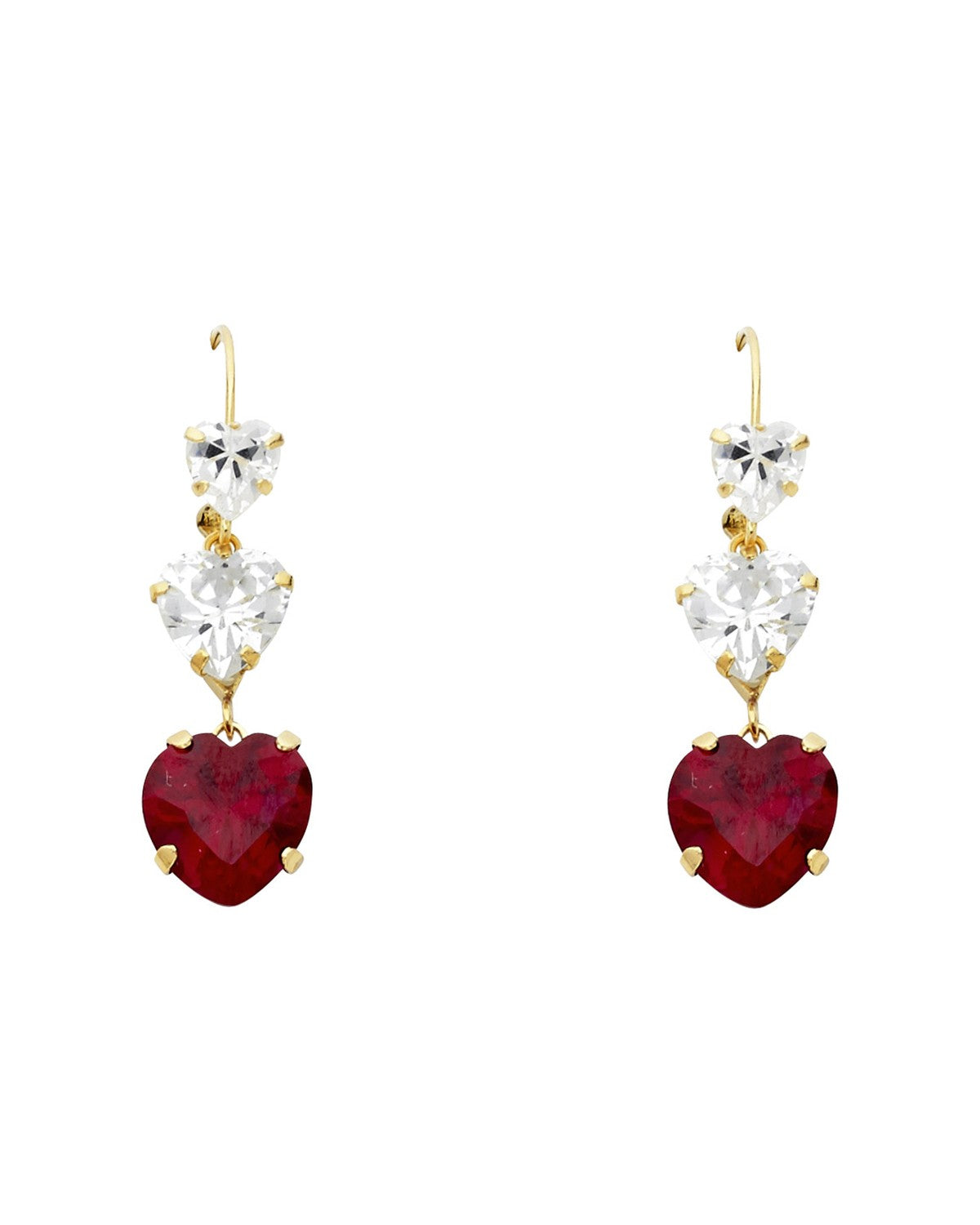 14K Yellow Gold Stud Earrings (ST-0464)