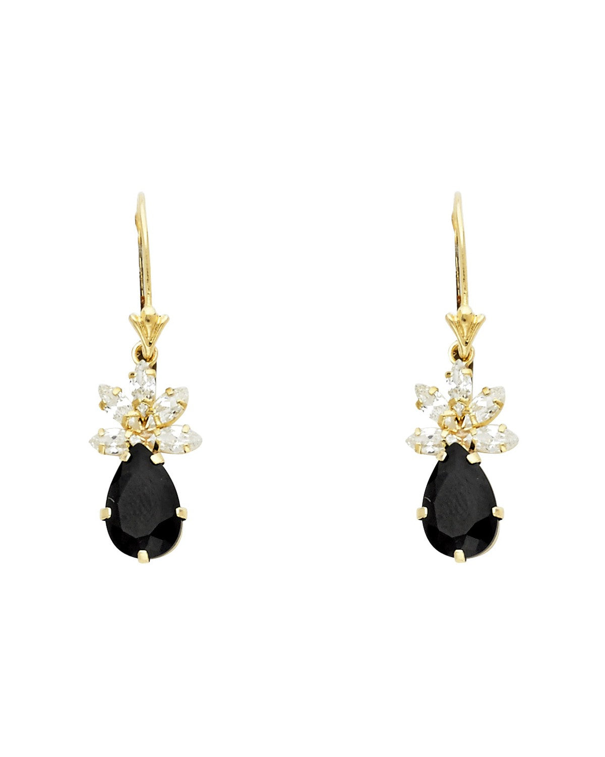 14K Yellow Gold Stud Earrings (ST-0465)