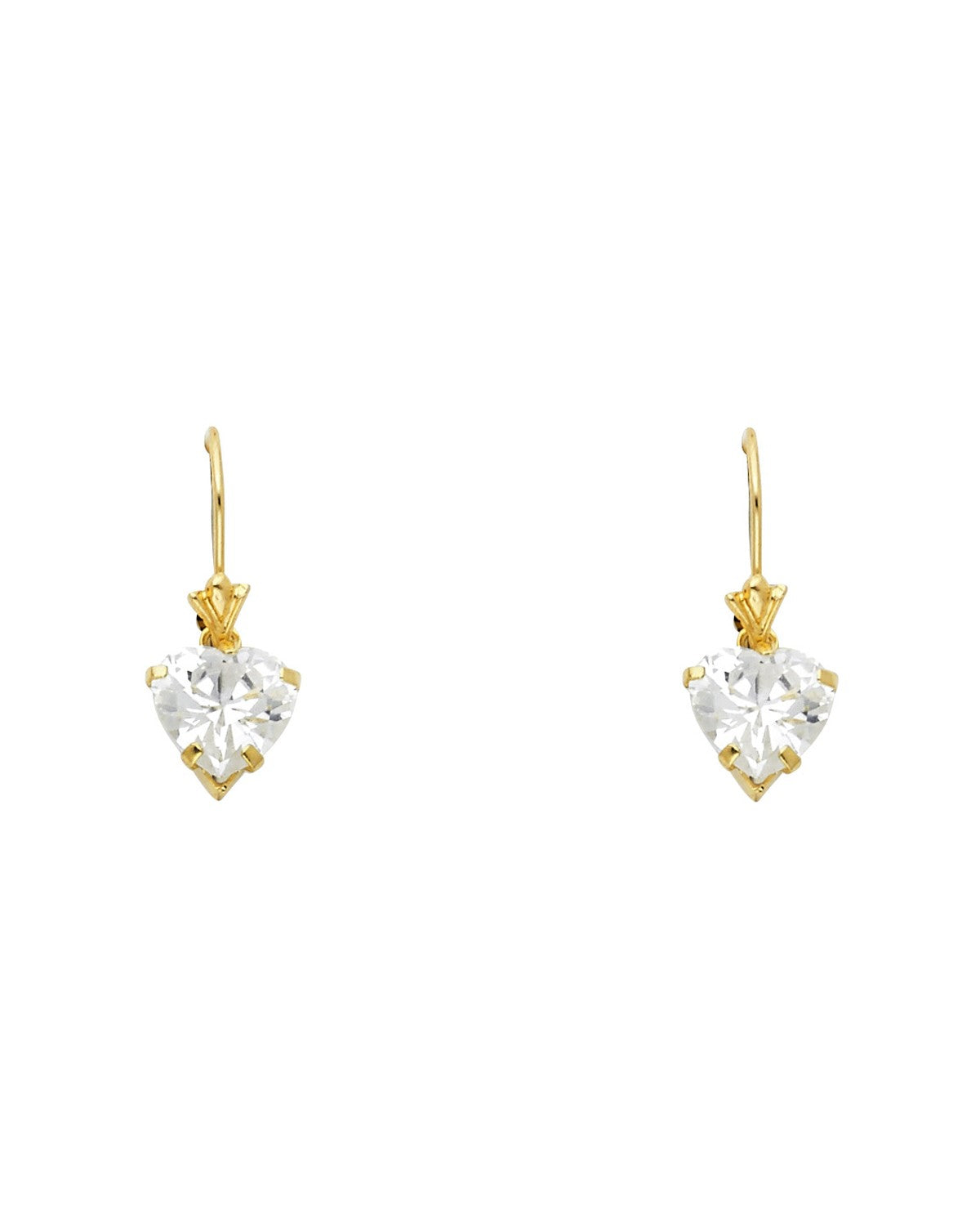 14K Yellow Gold Stud Earrings (ST-0475)