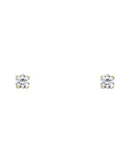 14K Yellow Gold Round 3mm Stud Earrings (ST523-04(APR) (ST-0523-04)