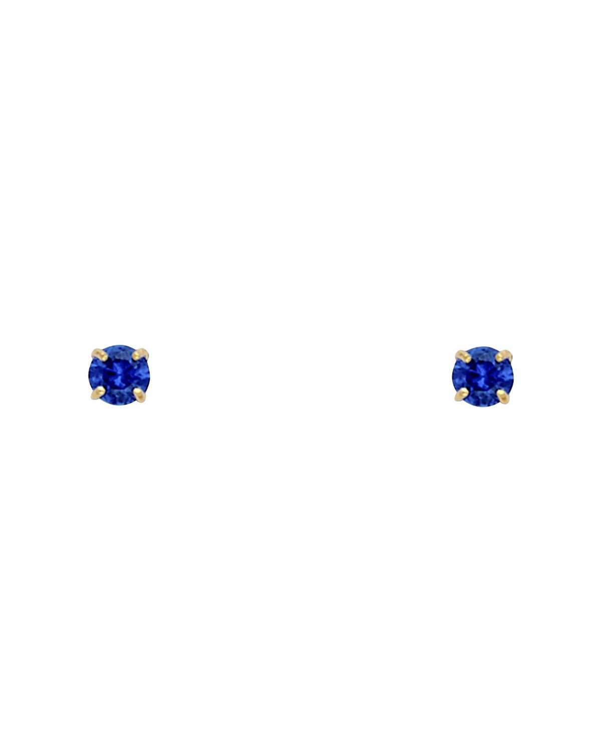 14K Yellow Gold Round 3mm Stud Earrings (ST523-09(SEP) (ST-0523-09)