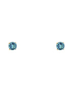 14K Yellow Gold Round 3mm Stud Earrings (ST523-12(DEC) (ST-0523-12)