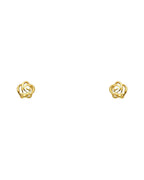 14K Yellow Gold Stud Earrings (ST-0550)