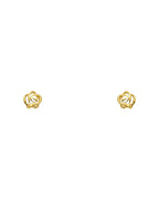 14K Yellow Gold Stud Earrings (ST-0550)