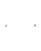 14K White Gold 2mm White Rhodium Plated Screw Back Ball Earrings (ST-0573)