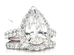 14K 5.00CT Certified Lab Grown Diamond Bridal Ring