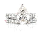 14K 5.00CT Certified Lab Grown Diamond Bridal Ring